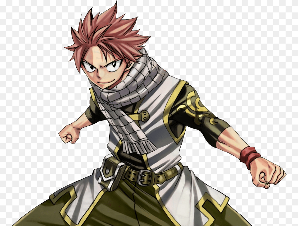 Fairy Tail Natsu And Dragon Slayer Image Fairy Tail Natsu, Book, Comics, Publication, Person Free Transparent Png