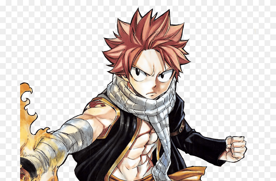 Fairy Tail Natsu Dragneel And Son Of Igneel Image Natsu Dragneel, Publication, Book, Comics, Adult Free Transparent Png