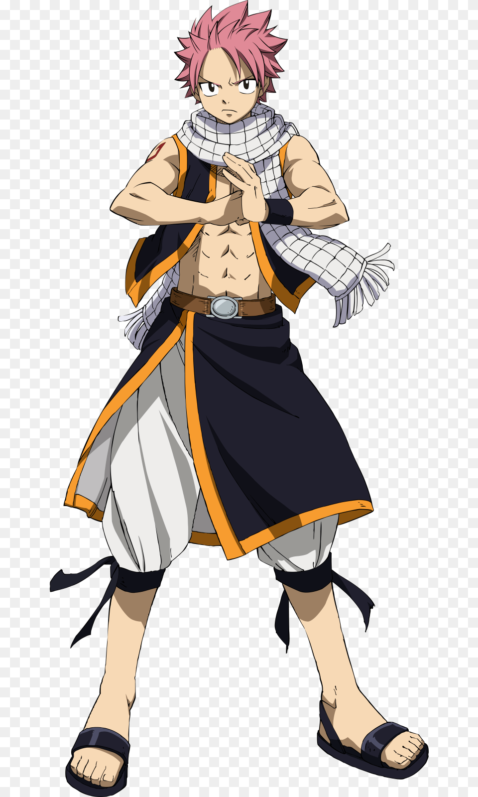 Fairy Tail Natsu Dragneel Cosplay Costume Fairy Tail Natsu Outfit, Publication, Book, Comics, Adult Free Png