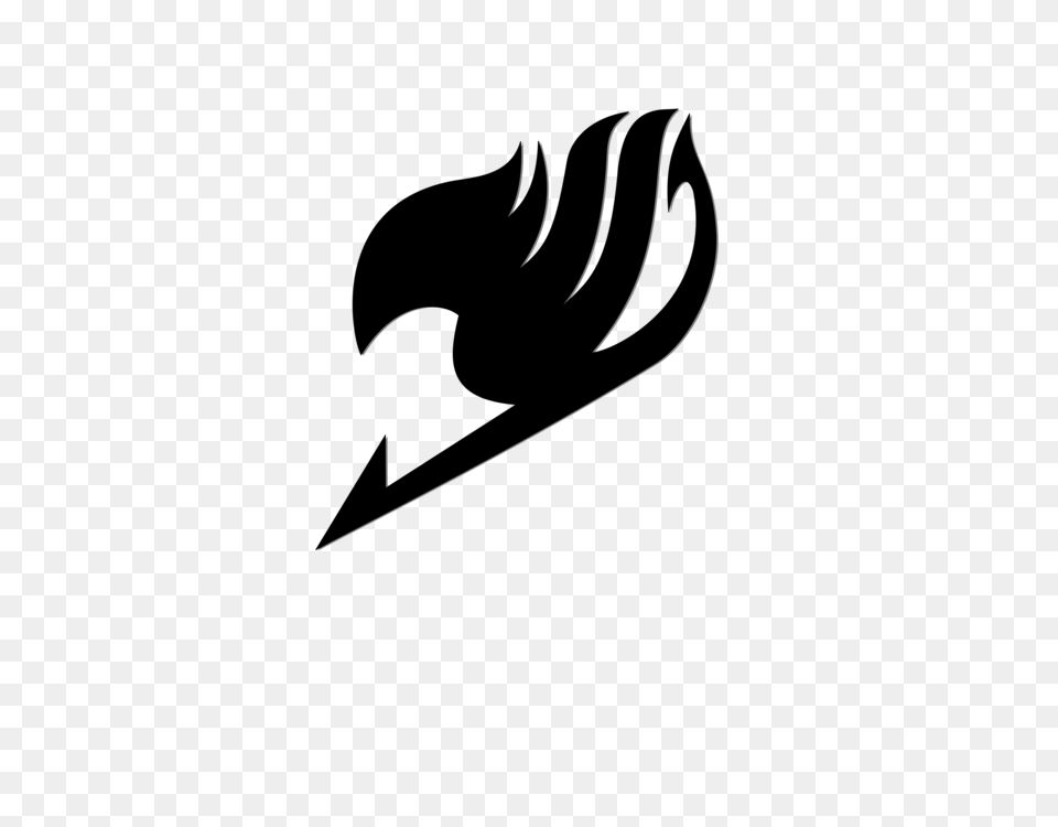 Fairy Tail Natsu Dragneel Symbol Logo Stencil, Cutlery, Fork, Text Free Transparent Png