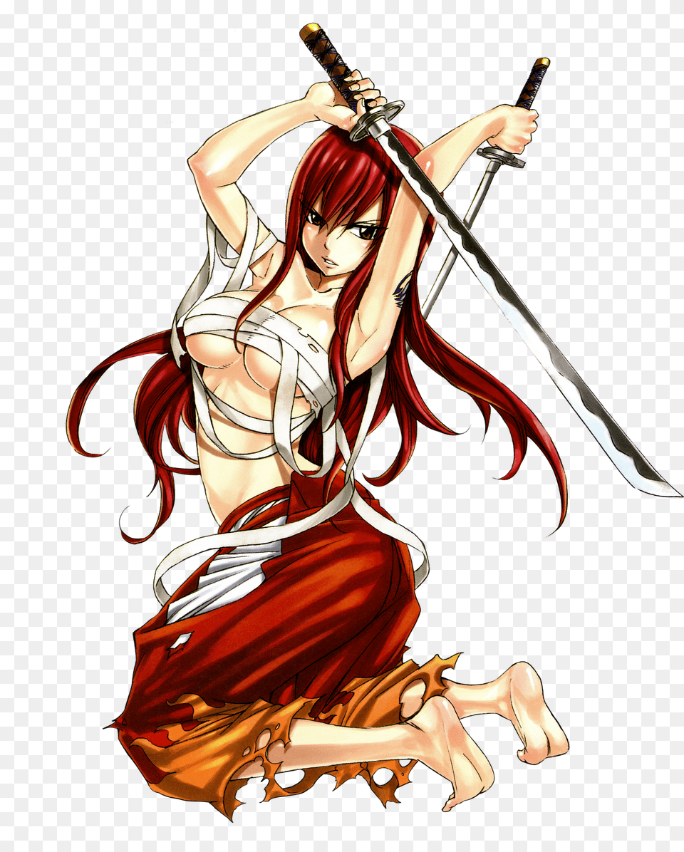 Fairy Tail Photo Arts, Book, Comics, Weapon, Sword Png