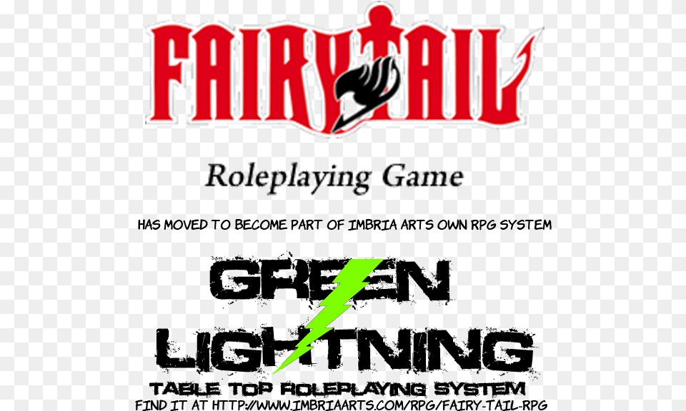 Fairy Tail Rpg Poster, Book, Publication, Advertisement Free Png