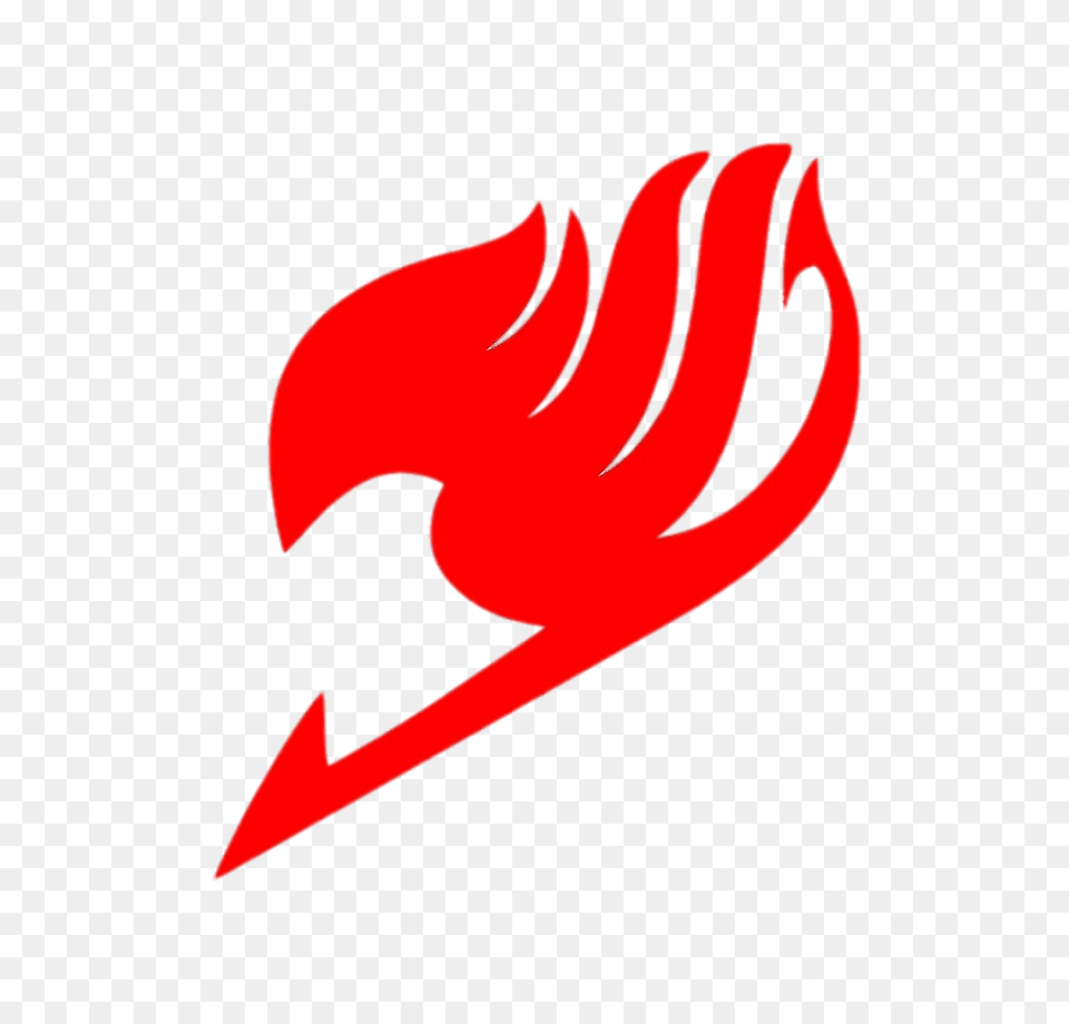 Fairy Tail Symbol Red, Logo, Animal, Fish, Sea Life Free Transparent Png