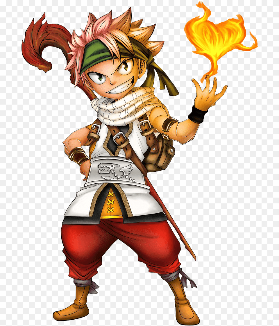 Fairy Tail Transparent Background Natsu Fairy Tail Chibi, Book, Comics, Publication, Baby Png Image