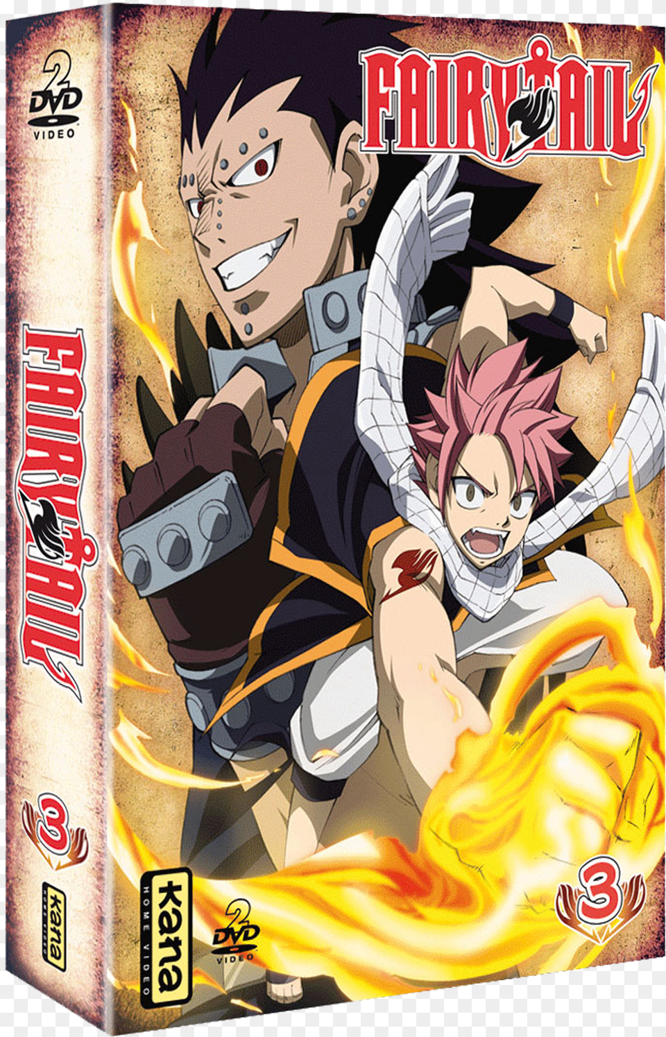 Fairy Tail Vol 3 Coffret 2 Dvd Fairy Tail Png