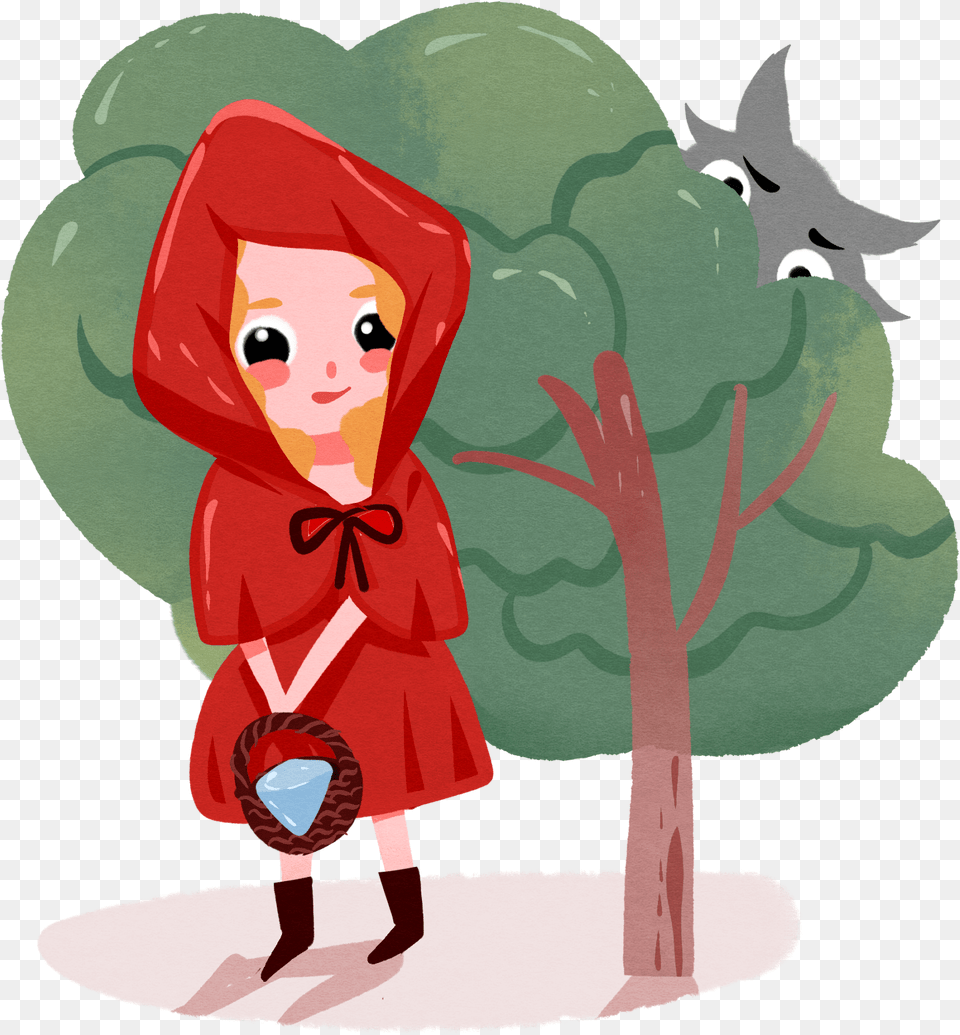 Fairy Tale Character Cartoon Girl And Psd Illustration, Clothing, Coat, Baby, Person Free Transparent Png