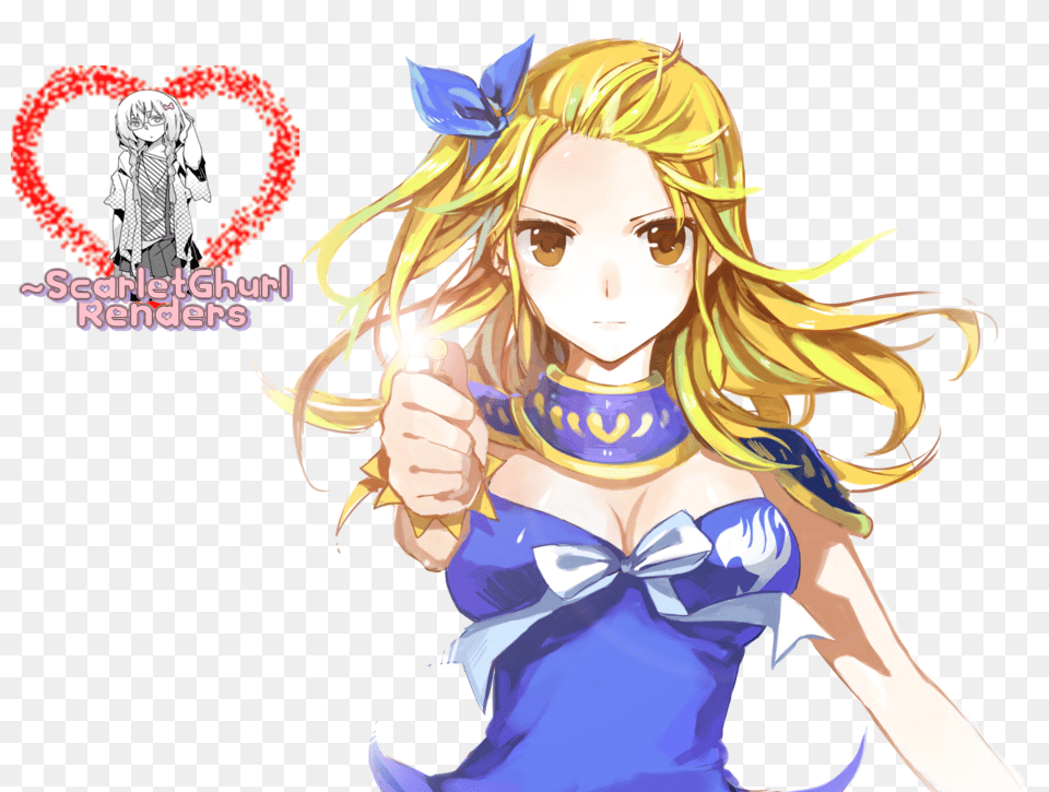 Fairy Tale Characters Anime Lucy Download Lucy Heartfilia Hd, Book, Comics, Publication, Baby Png Image
