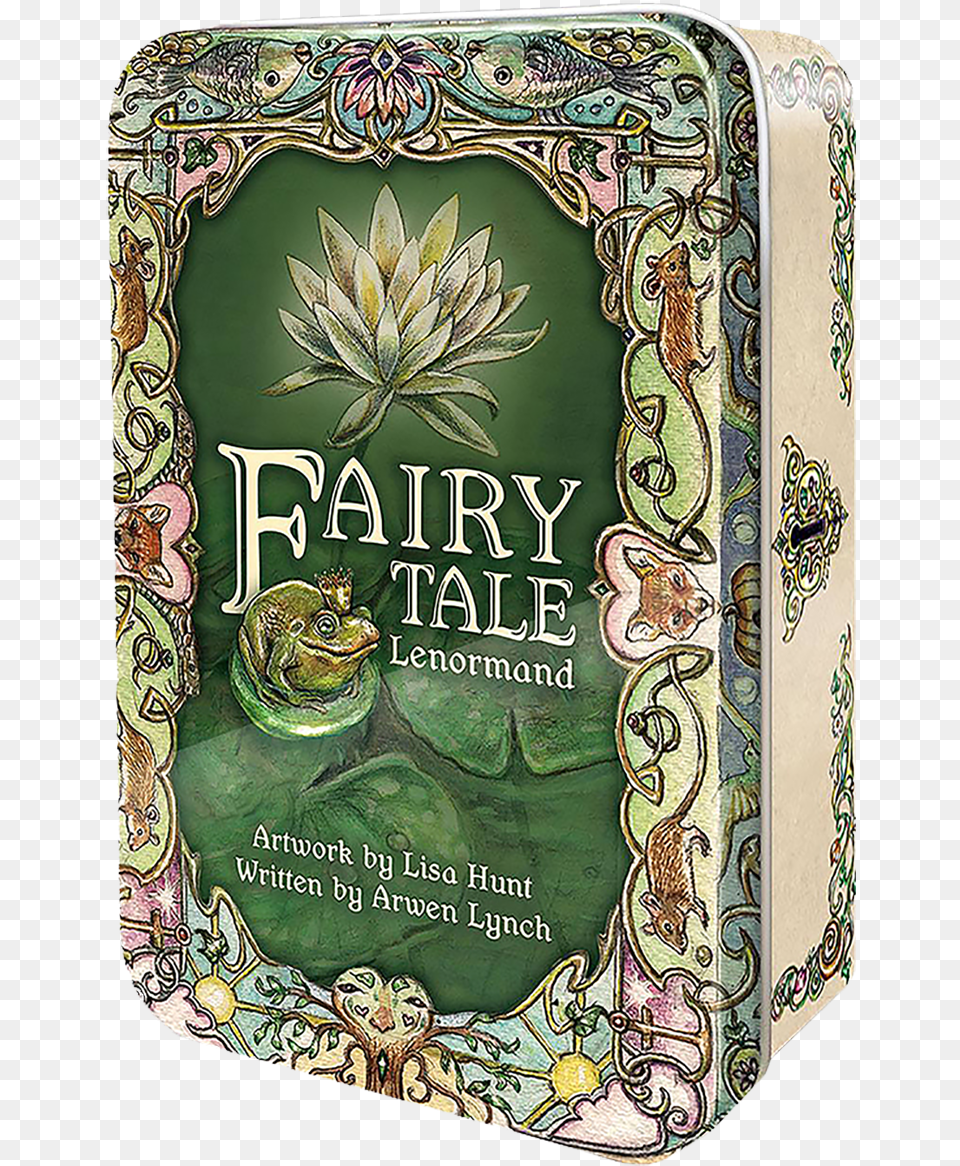 Fairy Tale Lenormand Tarot Tin Box, Book, Herbal, Herbs, Plant Free Transparent Png