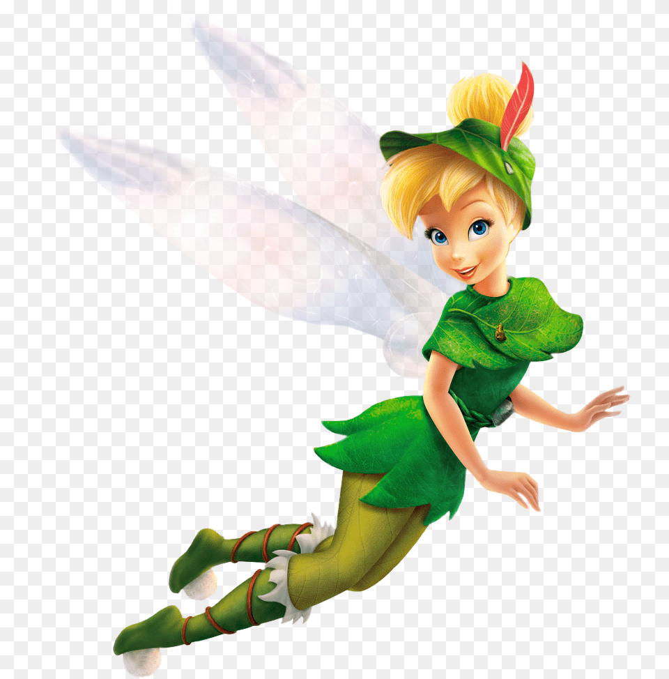 Fairy Tinkerbell, Elf, Doll, Toy, Face Free Png Download