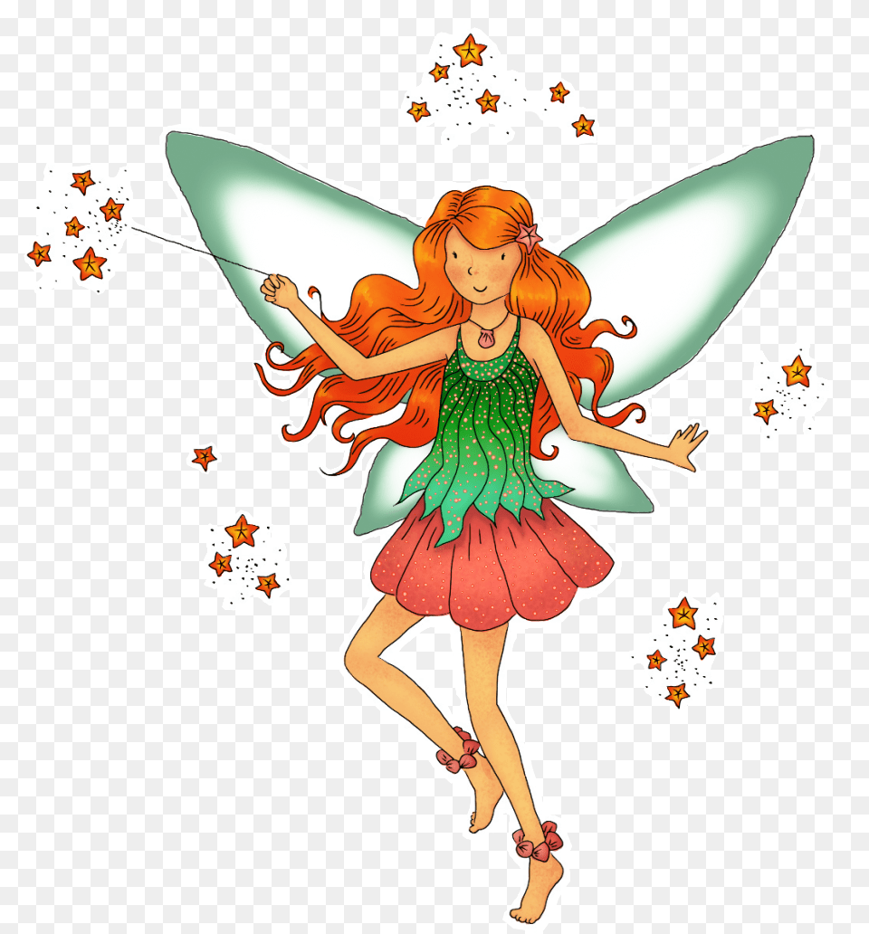 Fairy Transparent Images Rainbow Magic Fairies Clipart, Person, Angel, Face, Head Free Png Download