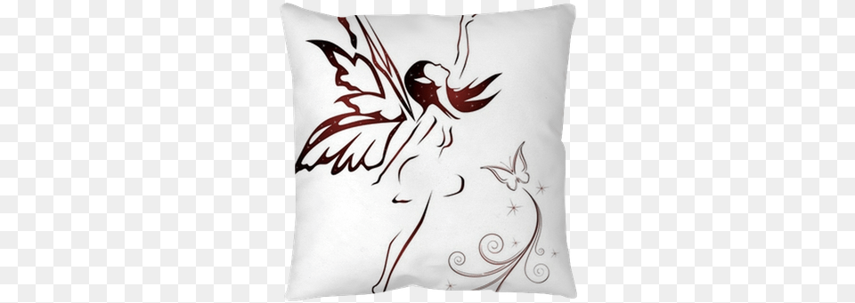 Fairy Vector, Cushion, Home Decor, Pillow Png