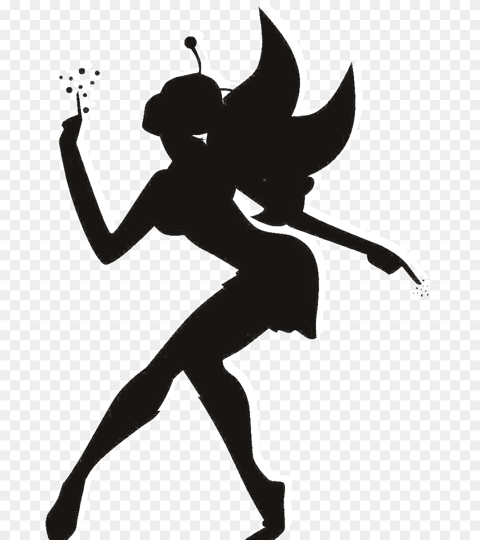 Fairy Vector, Dancing, Leisure Activities, Person, Silhouette Free Png