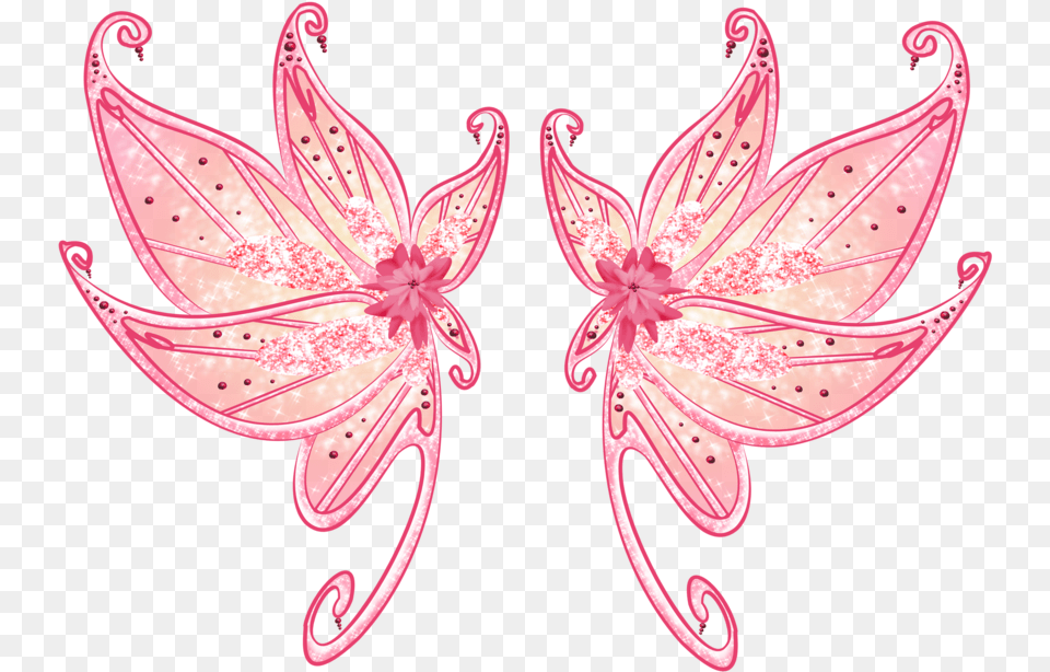 Fairy Wing Designs Pink, Pattern, Art, Floral Design, Graphics Png