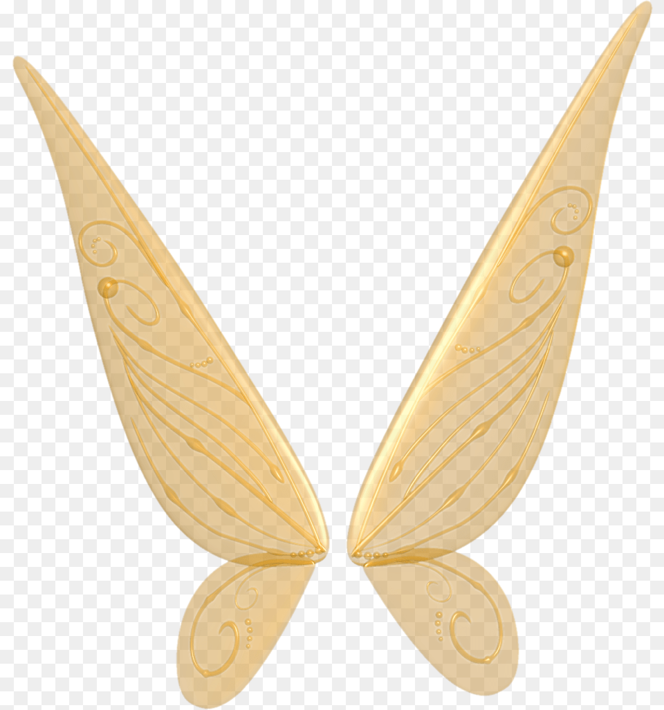 Fairy Wings Clipart, Gold, Treasure, Accessories, Jewelry Free Transparent Png