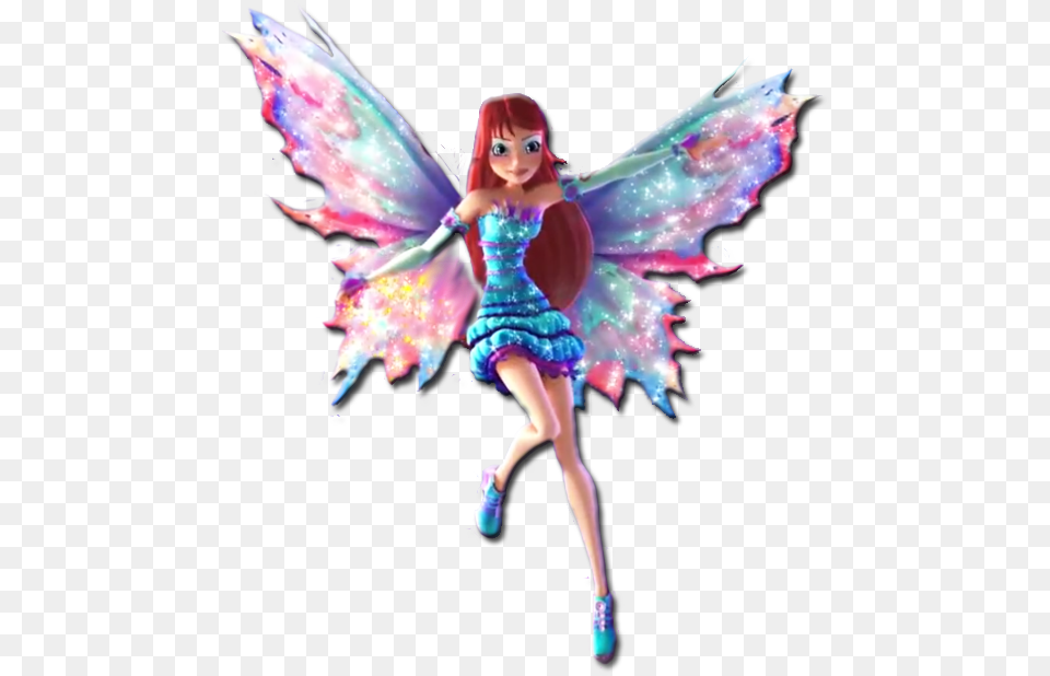 Fairy Winx Mythix Bloom, Person, Face, Head, Figurine Free Png