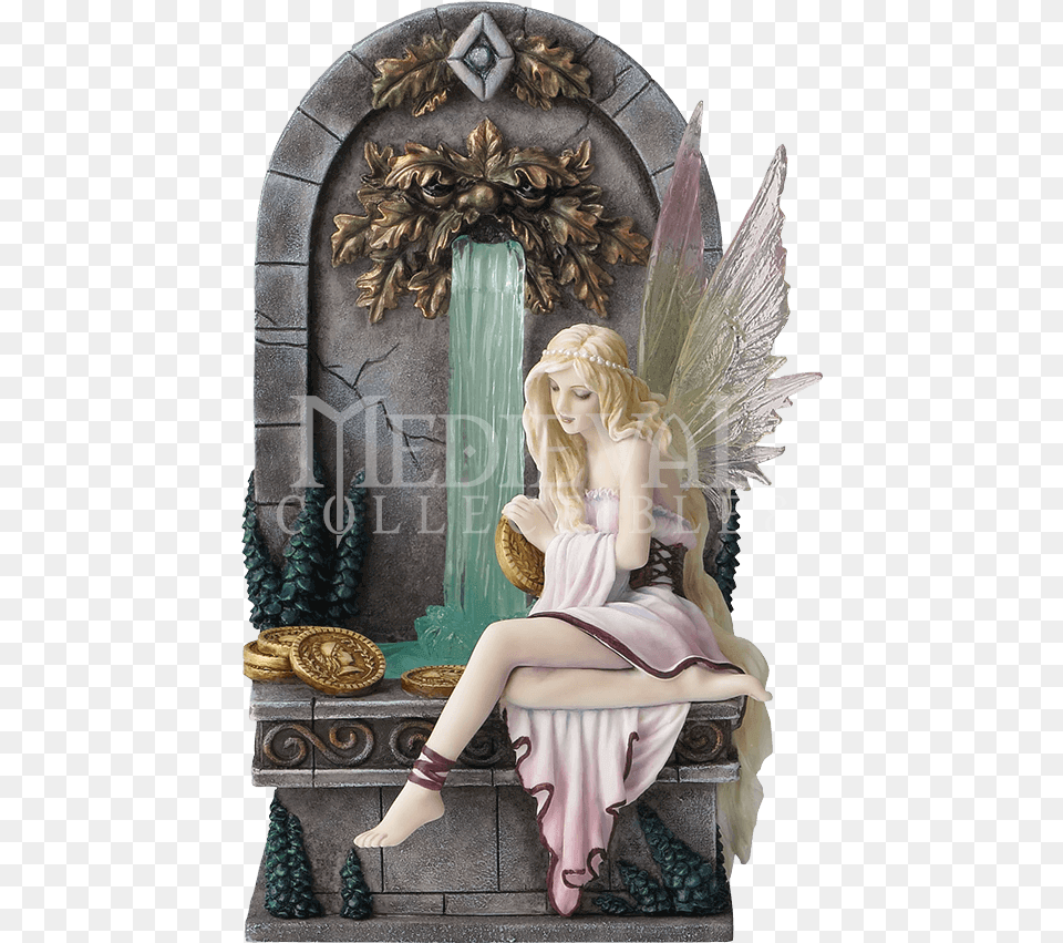 Fairy Wishing Well By Selina Fenech Fairy, Furniture, Person, Throne, Clothing Free Transparent Png