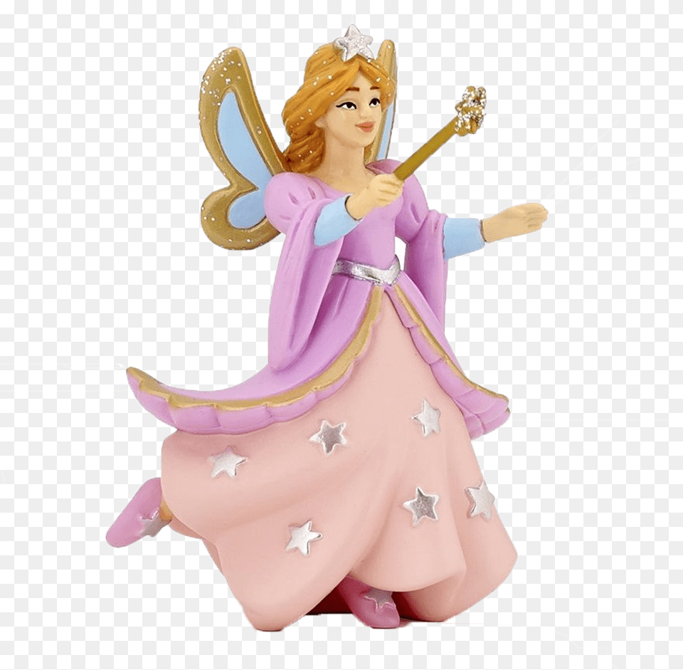 Fairy With Starsdata Rimg Lazydata Rimg Scale Papo Fairy, Figurine, Adult, Female, Person Png