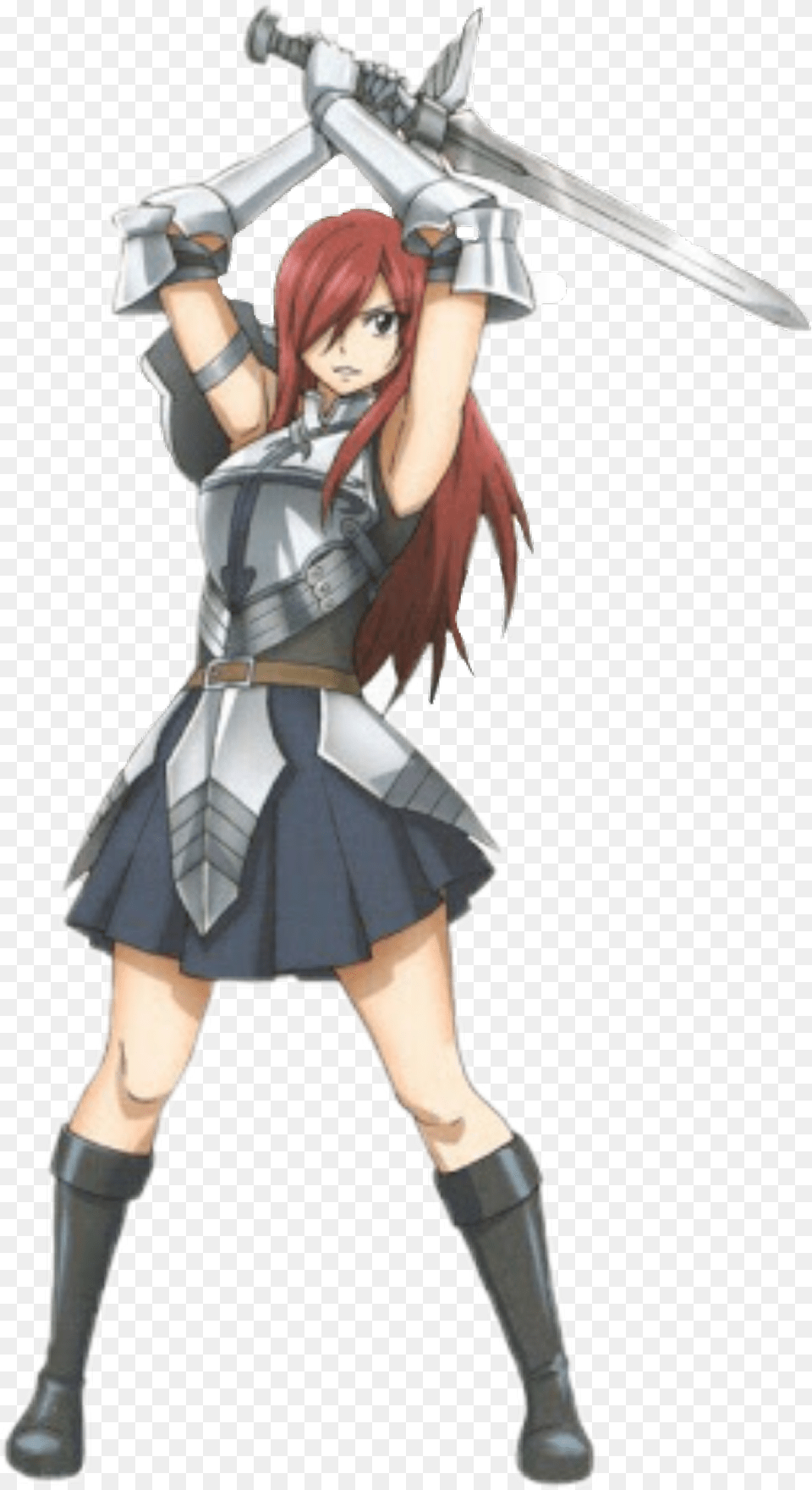 Fairytail Fairy Tail Fairytailanime Fairy Tail Erza Scarlet Normal Armor, Book, Clothing, Comics, Costume Free Png Download