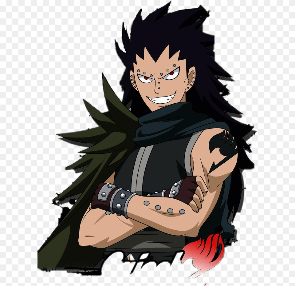 Fairytail Gajeel Dragonslayer Anime Funimation Fairy Tail Gajeel, Book, Comics, Publication, Baby Free Transparent Png