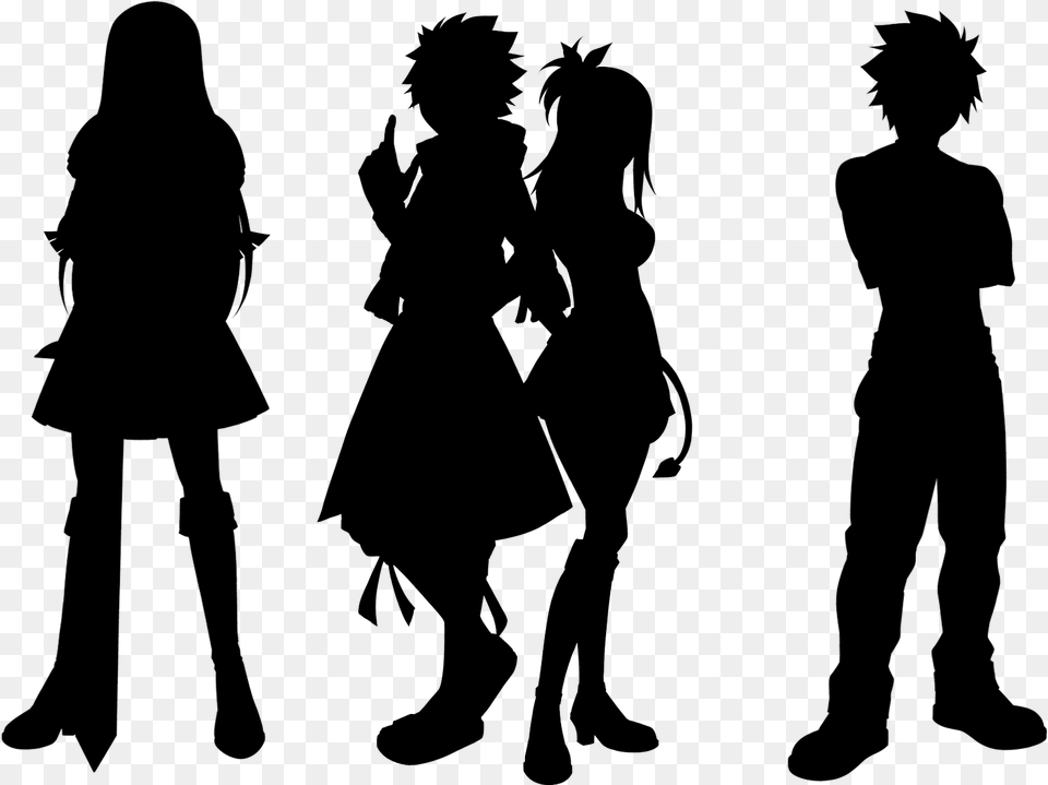 Fairytail Transparents, Gray Png