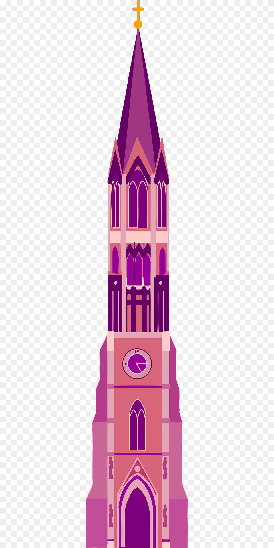 Fairytale Castle Clipart, Architecture, Bell Tower, Building, Clock Tower Free Png Download