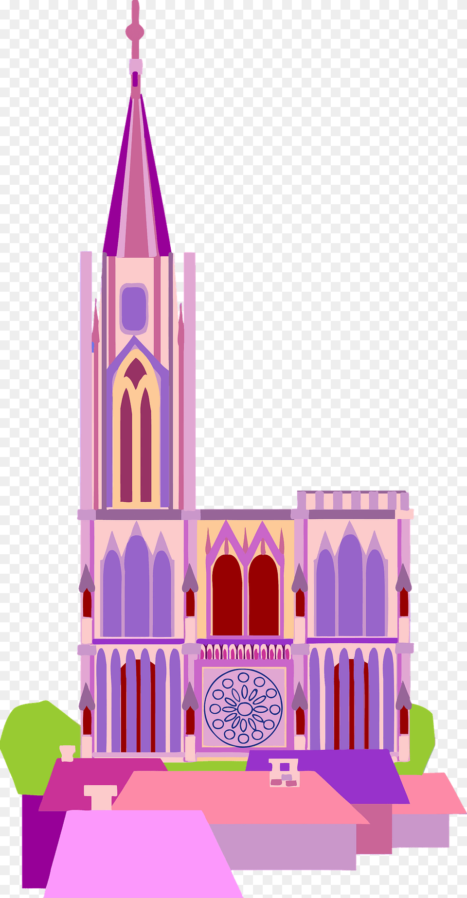 Fairytale Castle Clipart, Architecture, Building, Cathedral, Church Free Png Download