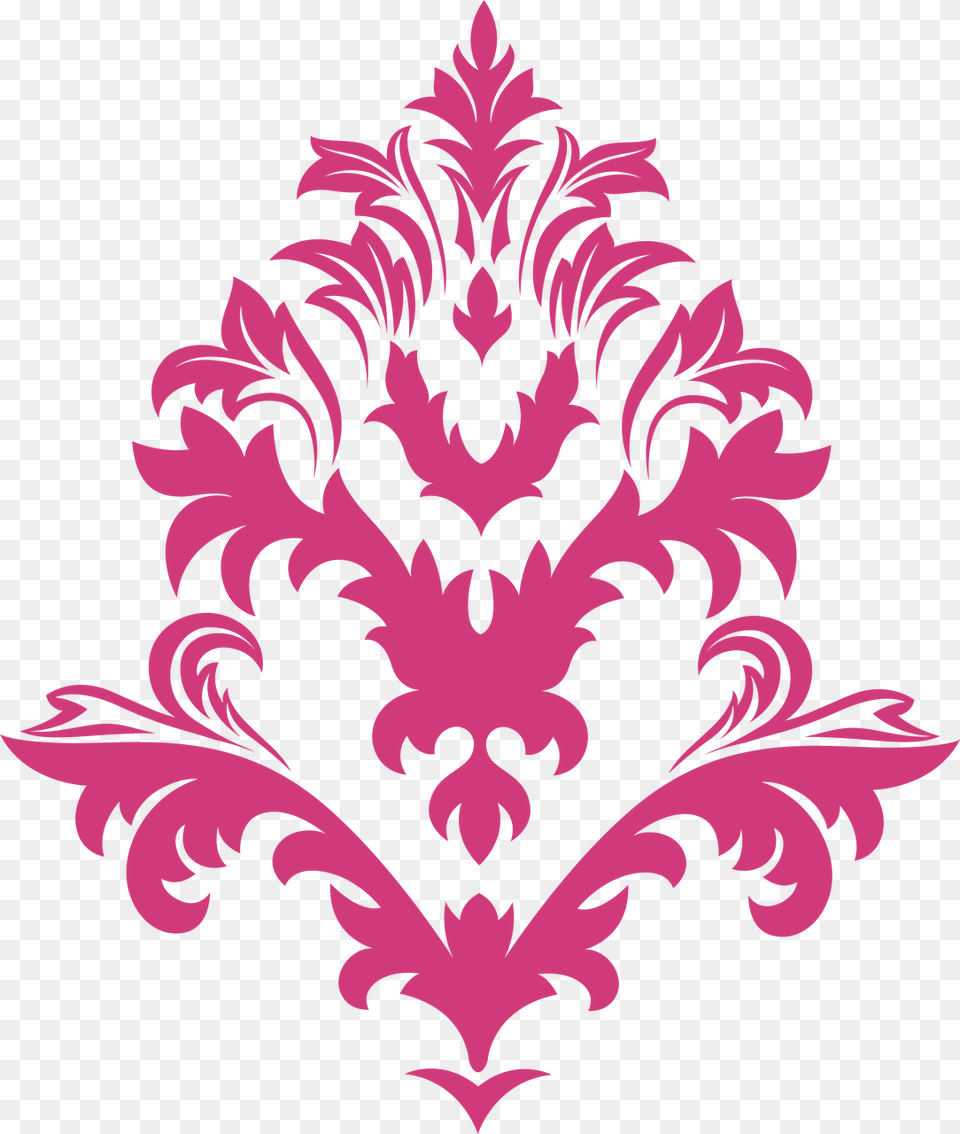 Fairytale Damask Svg Cut File Ornament, Art, Graphics, Pattern, Leaf Free Png