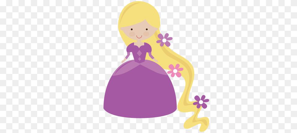 Fairytale Princess In Purple, Person, Face, Head, Toy Free Transparent Png