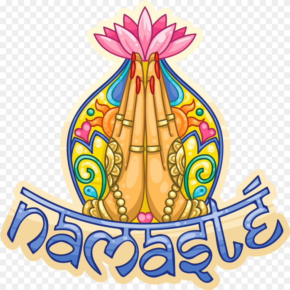 Faith Clipart Namaste Namaste Symbol, Art, Dynamite, Weapon Free Png Download