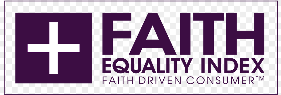 Faith Equality Index Scores Major Movie Theater Cricket Group, Cross, Purple, Symbol Free Png Download