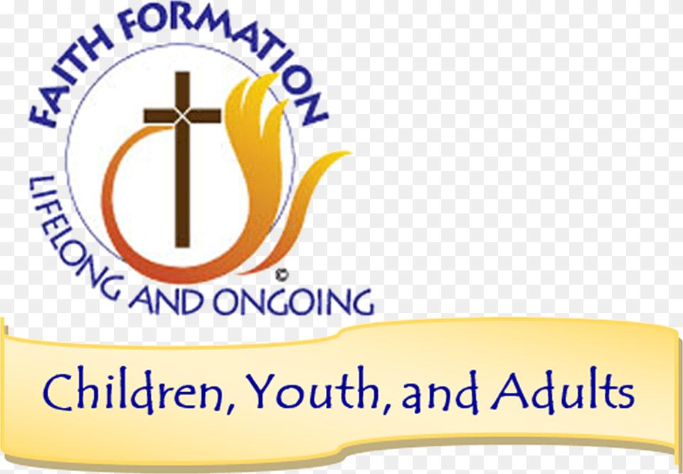 Faith Formation School, Cross, Symbol, Logo, Text Free Png