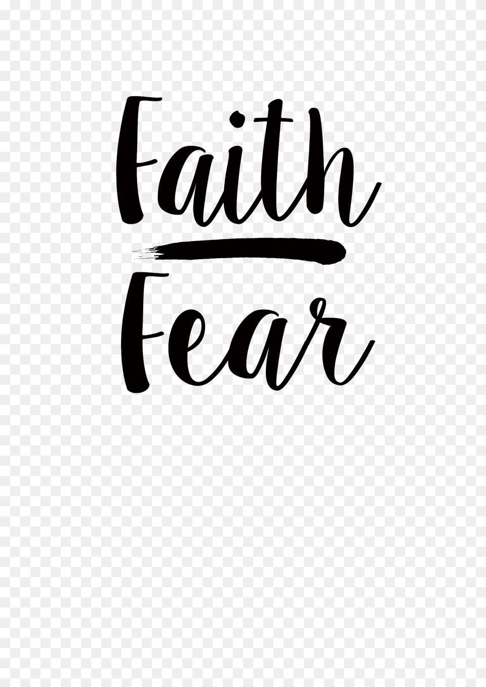 Faith Over Fear Clip Art Stock Huge Freebie Text Free Png Download
