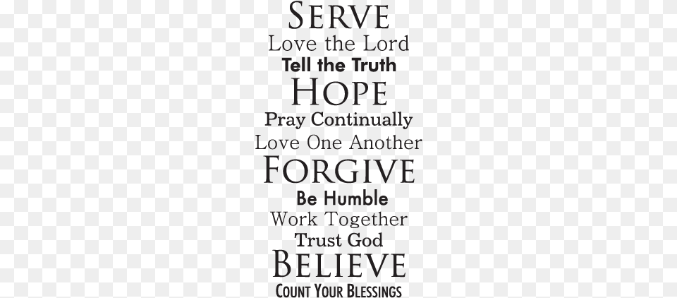 Faith Quotes Belvedere Designs Llc Faith Family Rules Wall Decal, Text, Advertisement, Poster, Scoreboard Free Transparent Png