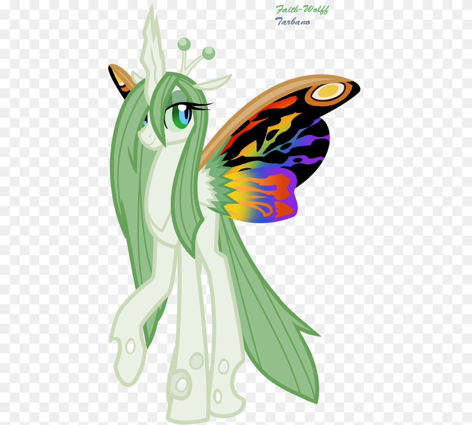 Faith Wolff Butterfly Wings Changeling Changelingified Mlp The Bridge Mothra, Art, Graphics, Book, Comics Free Png Download