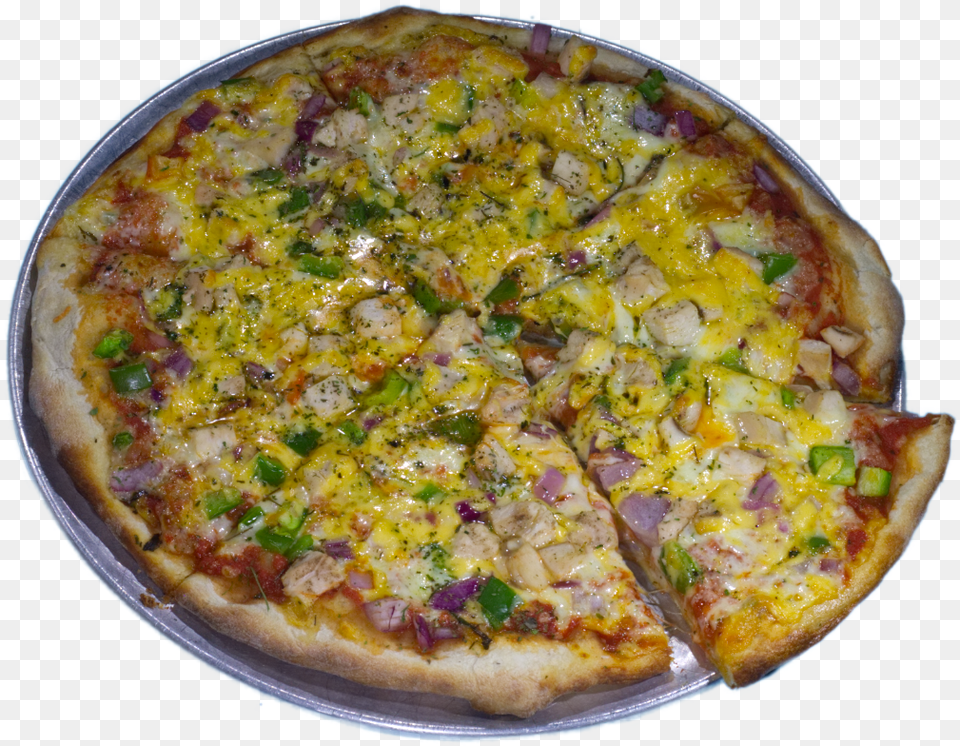 Fajitas De Pollo Pizza Chicken Fajita Pizza California Style Pizza, Food, Food Presentation Png Image