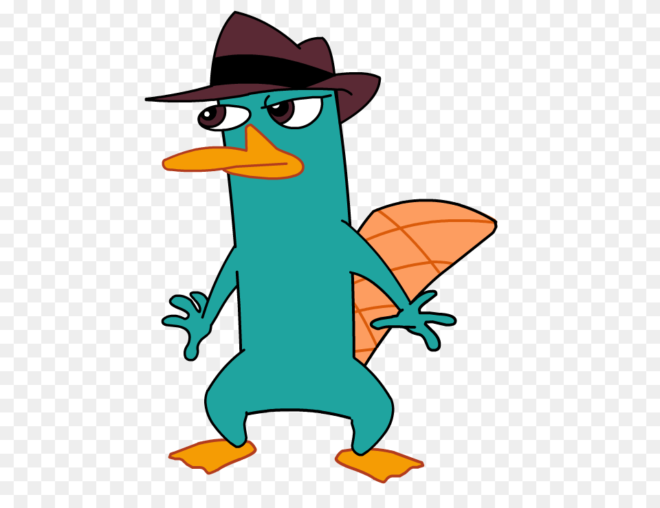 Fajlperry The Platypus Vikipediia, Cartoon, Clothing, Hat, Animal Free Png Download