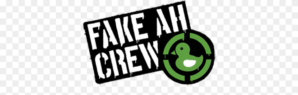 Fake Ah Crew Logo Achievement Hunter, Green, Sticker, Text, Gas Pump Png