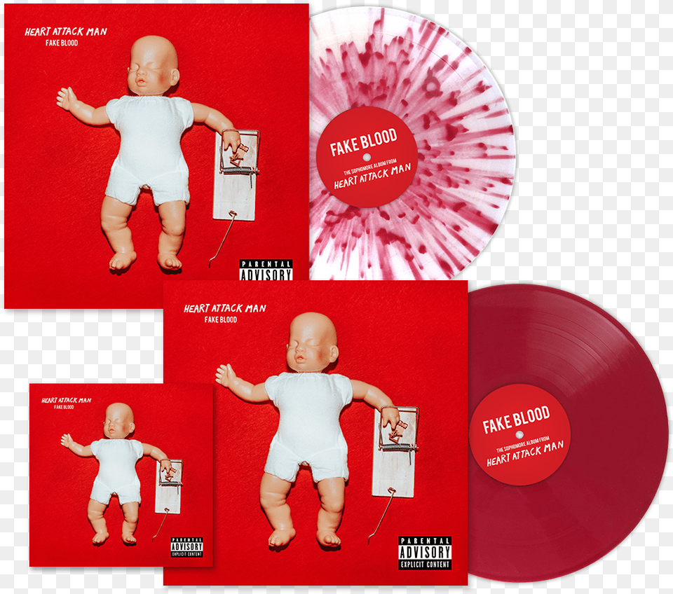 Fake Blood Heart Attack Man Fake Blood Vinyl, Baby, Person, Face, Head Free Png