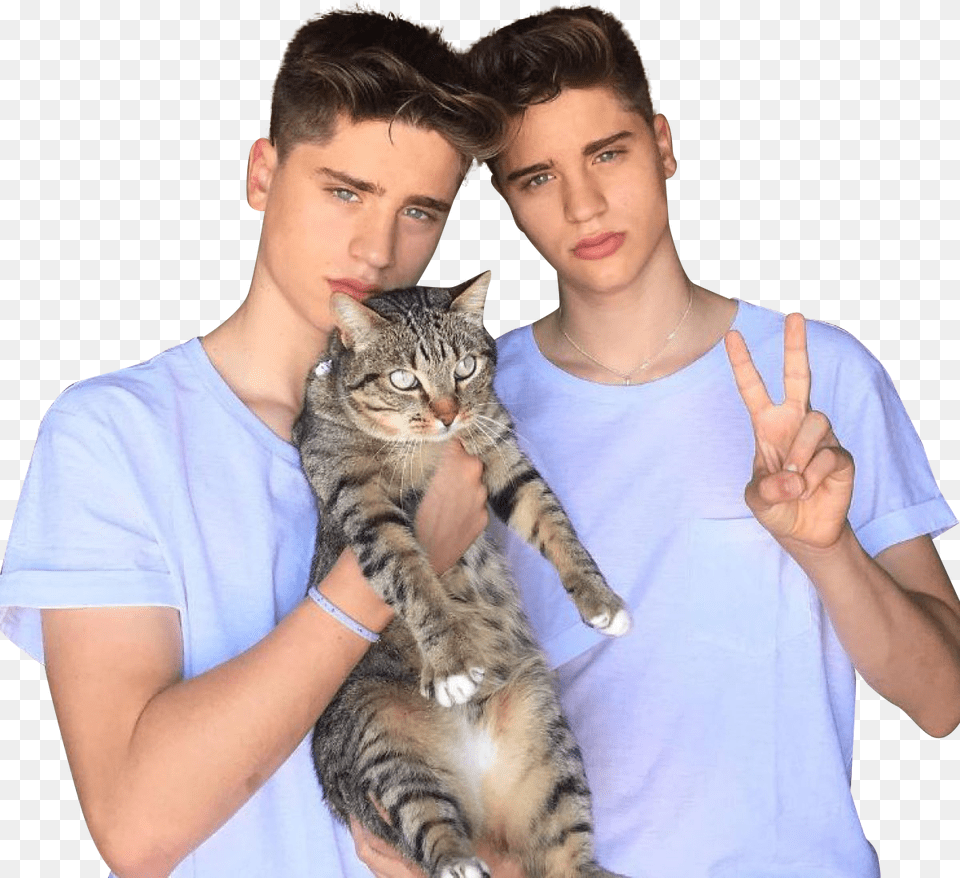 Fake Friends Lyrics Martinez Twins, Face, T-shirt, Portrait, Photography Free Png