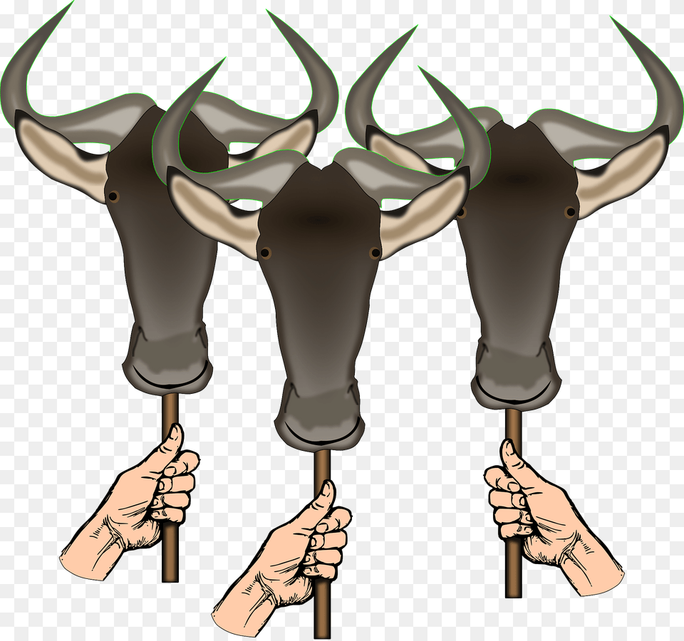 Fake Gnus Clipart, Animal, Bull, Mammal, Kangaroo Free Transparent Png