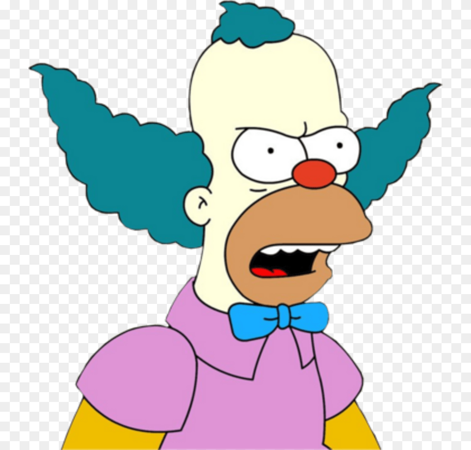 Fake Lesbians And Krusty The Clown Old Krusty The Clown, Cartoon, Baby, Person, Face Free Png