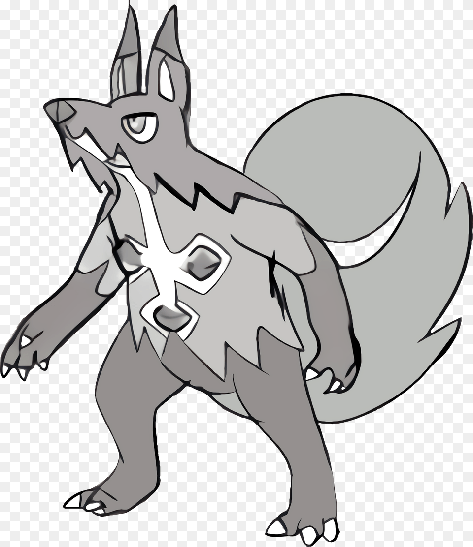 Fake Rockruff Evolutions, Person, Stencil, Art, Book Free Transparent Png