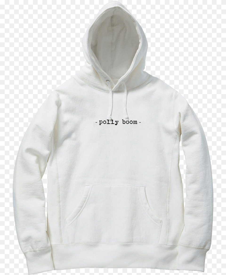 Fake Supreme White Hoodie, Clothing, Hood, Knitwear, Sweater Png Image