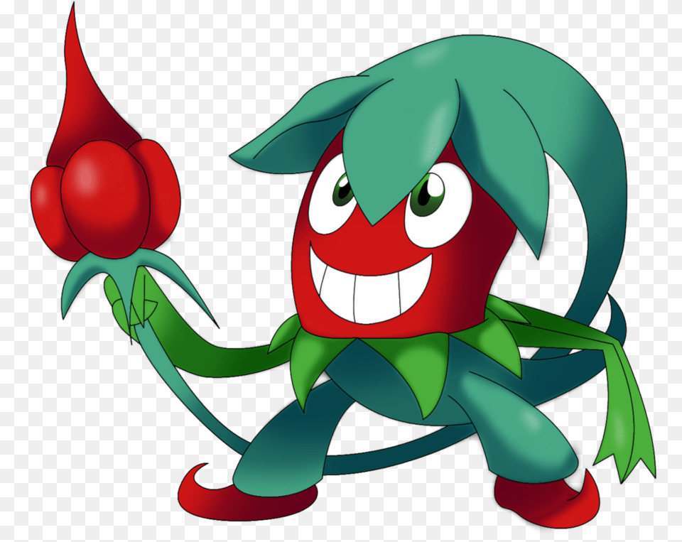 Fakemon I Is A Red Hot Chili Chili Pepper Clipart Full Ghost Peppers Fakemon, Art, Elf, Graphics, Animal Free Png Download