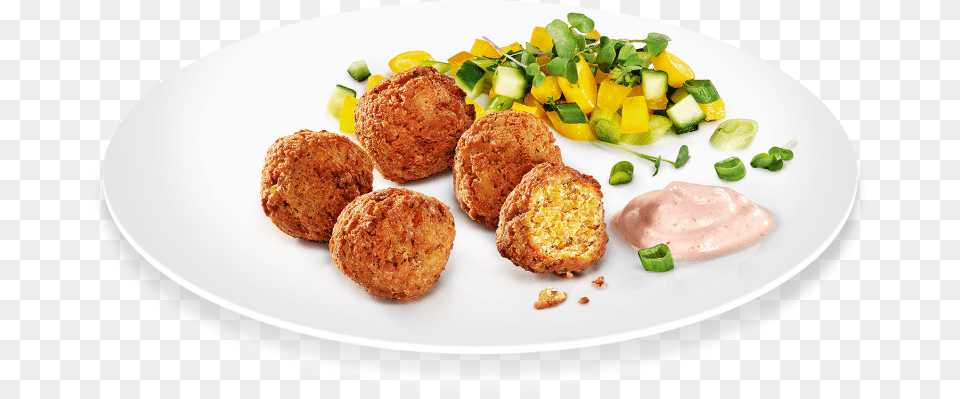 Falafel, Food, Food Presentation, Dish, Meal Free Png