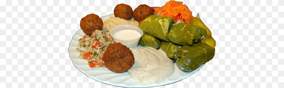 Falafel, Food, Food Presentation, Platter, Meal Free Transparent Png