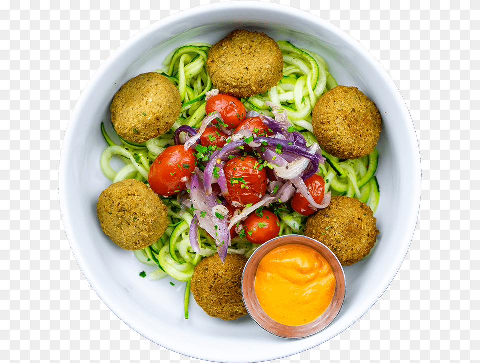 Falafel Romanesco Shami Kebab, Food, Food Presentation, Dish, Meal Png Image