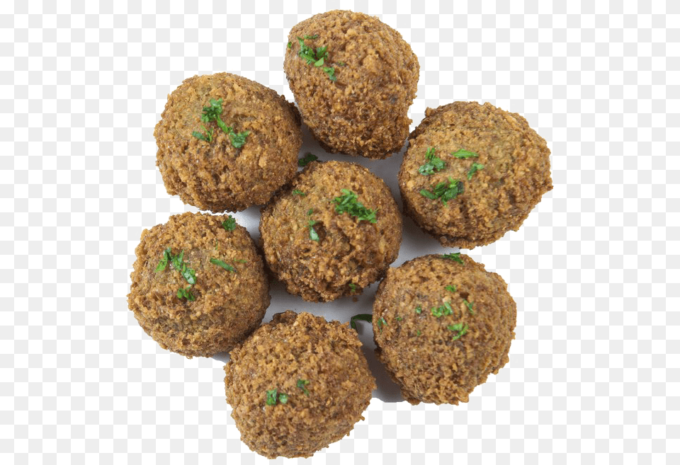 Falafel Transparent Image Falafel, Bread, Food, Meat, Pork Free Png Download