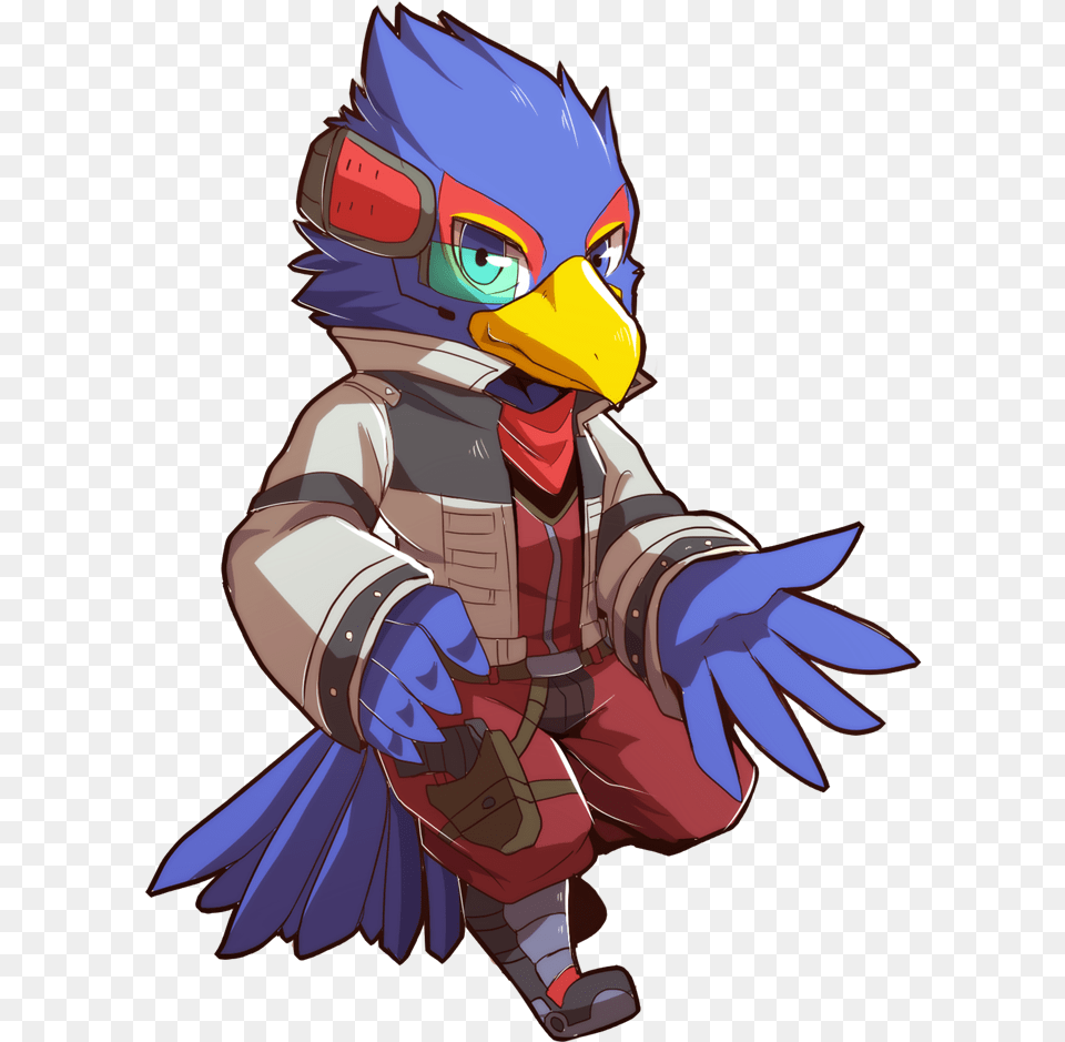 Falco Lombardi By Rabbity By Togepi1125 D9df30b Chibi Falco, Baby, Person, Book, Comics Free Transparent Png