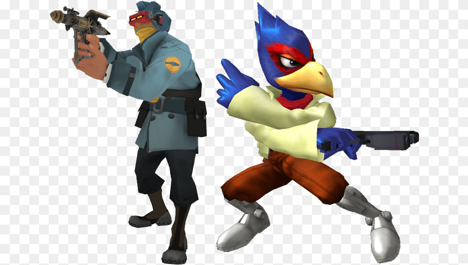 Falco Lombardi From Super Smash Bros Melee Falco Melee, Clothing, Glove, Person, Baby Free Png